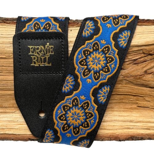 eb5634 ernie ball blue kaleidoscope pasek do gitary 3